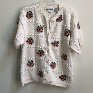 Hand knit sweater